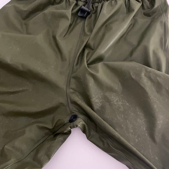 Helly Hansen Womens Waterproof Windproof Rain Pants Size Small Green - Picture 10 of 15